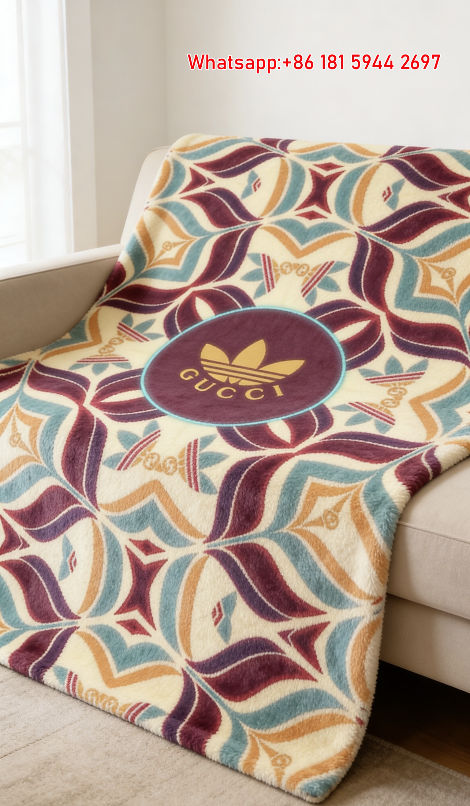 adidas x Gucci Kaleidoscope Throw Blankets IMG_2976